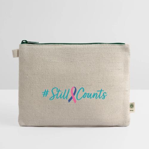 Your Baby #StillCounts (Customizable!) - Hemp Carry All Pouch