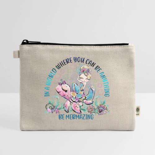 Mermazing - Hemp Carry All Pouch