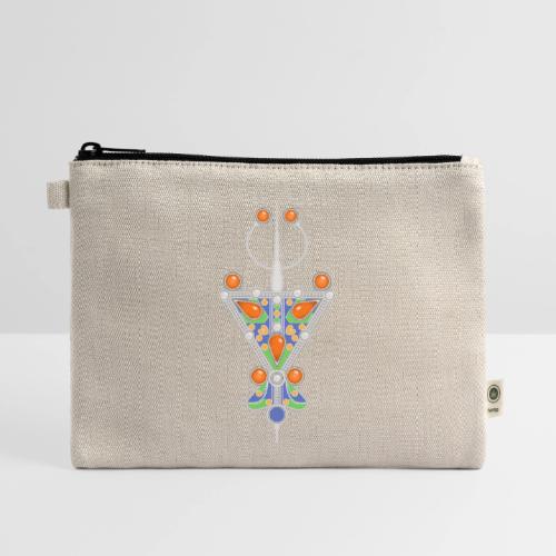 Amazigh: Tazerzit Heritage - Hemp Carry All Pouch