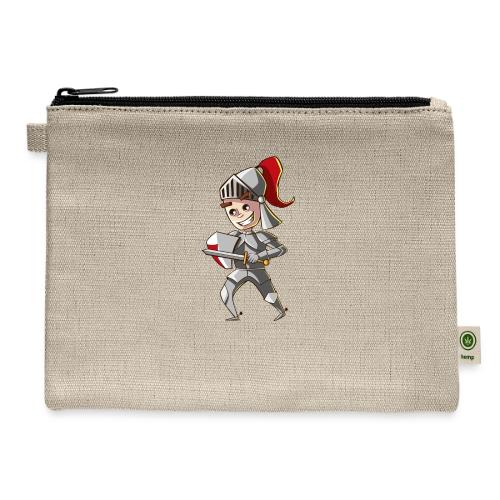 Kristof the Knight - Hemp Carry All Pouch
