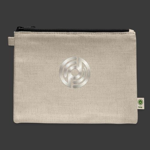 Open Musicians Collective Chrome Logo - Hemp Carry All Pouch