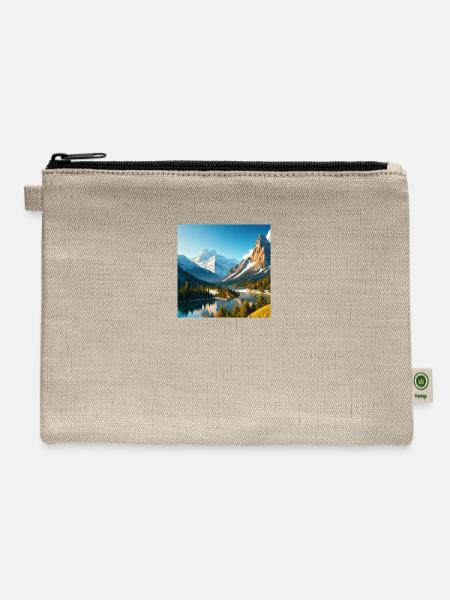 Mountainside - Hemp Carry All Pouch - natural