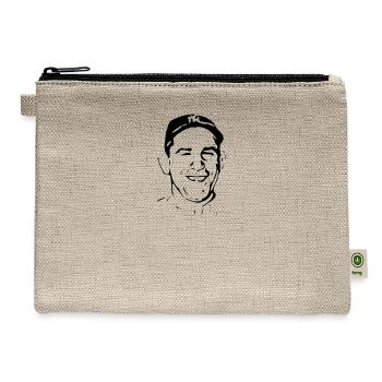 Yogi Berra Style - Hemp Carry All Pouch - natural - Front