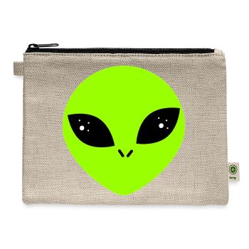  Alien  - Hemp Carry All Pouch - natural - Front
