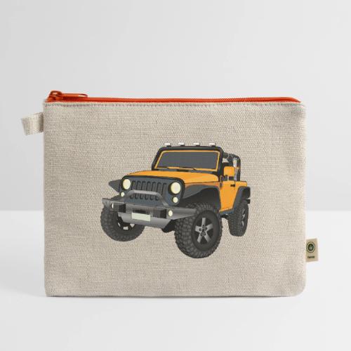 Wrangler 4x4 Yellow - Hemp Carry All Pouch