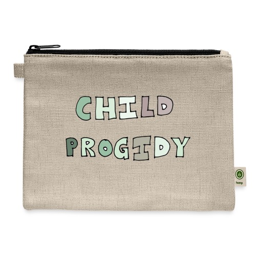Child progidy - Hemp Carry All Pouch