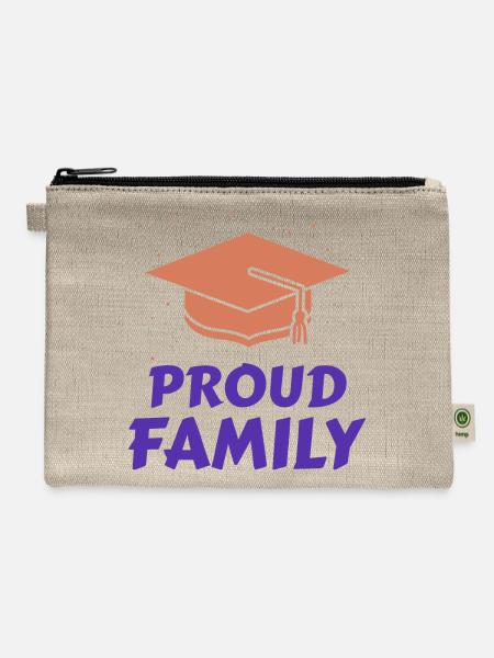 Proud Family: Graduation - Hemp Carry All Pouch - natural