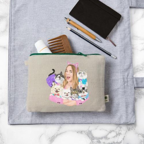 Jahnnalee & The Furry Kiddos - Hemp Carry All Pouch