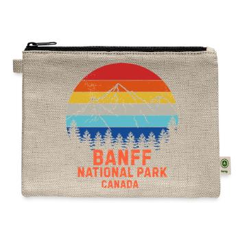 Banff National Park - Hemp Carry All Pouch - natural - Front