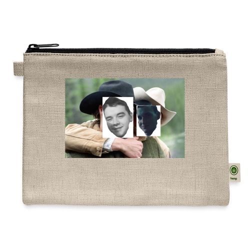 Darien and Curtis Camping Buddies - Hemp Carry All Pouch