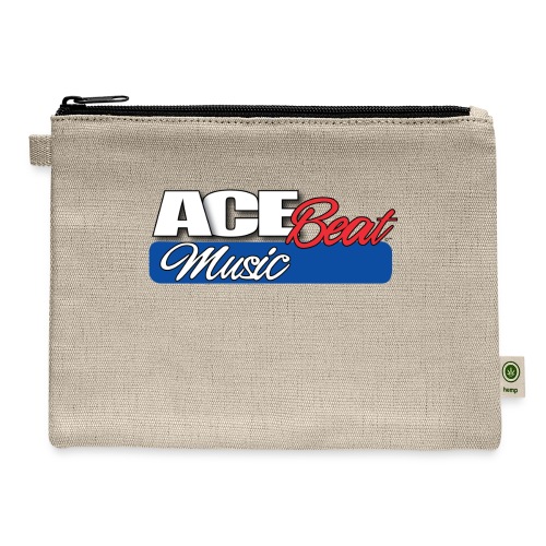 AceBeat Music Logo - Hemp Carry All Pouch