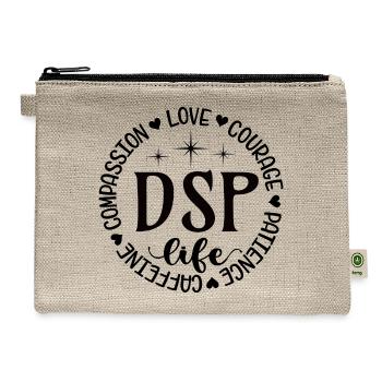 Direct Support Professional - Hemp Carry All Pouch - natural - Front