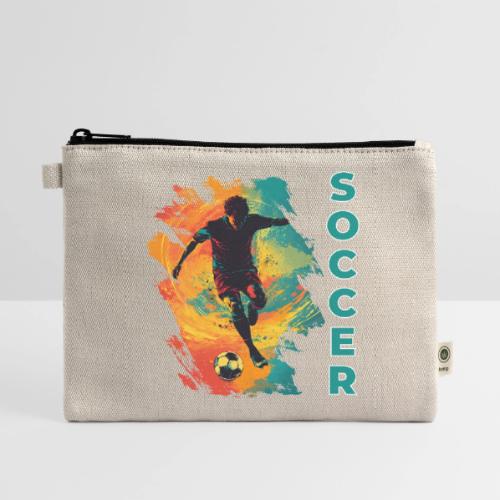 Soccer Hero Mode - Hemp Carry All Pouch