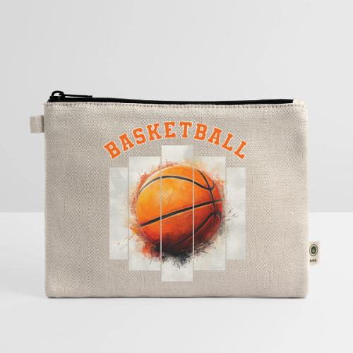 Basketball Element - Hemp Carry All Pouch