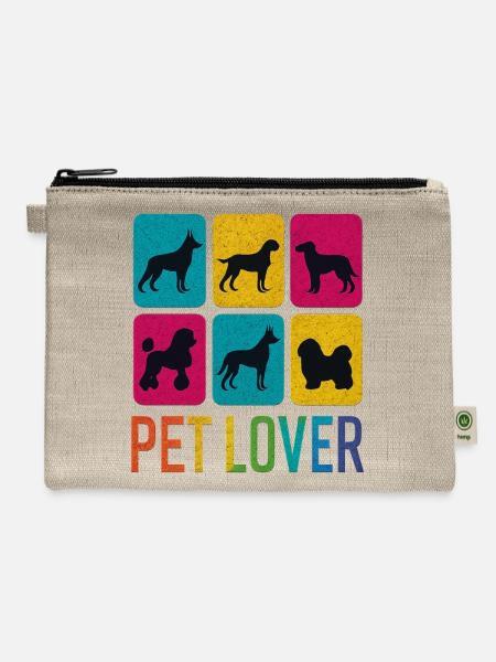 pet_lover - Hemp Carry All Pouch - natural