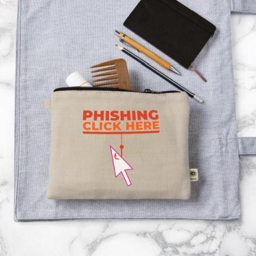 Phishing: Hooked by Deception - Hemp Carry All Pouch