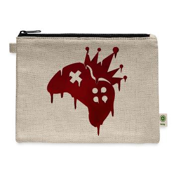 Split Screen Halloween - Hemp Carry All Pouch - natural - Front