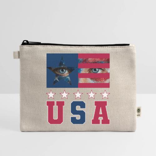 Stars and Vision USA - Hemp Carry All Pouch