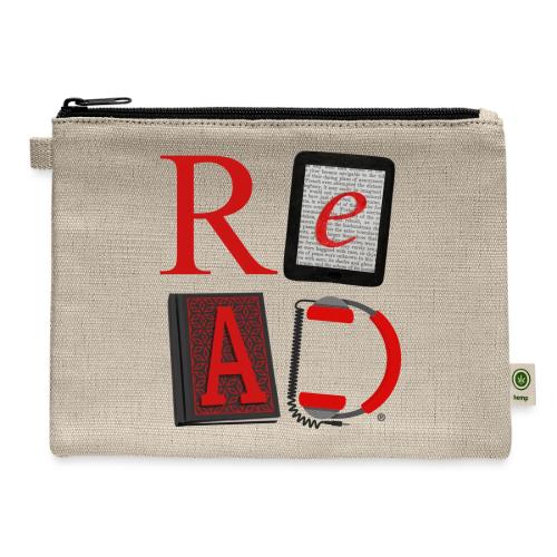 READ Your Way - Hemp Carry All Pouch