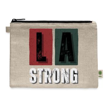 LA Strong - Hemp Carry All Pouch - natural - Front