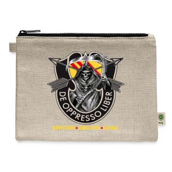 Reaper Liberation Emblem - Hemp Carry All Pouch - natural - Front