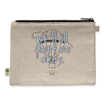 Float on okay - Hemp Carry All Pouch - natural - Back