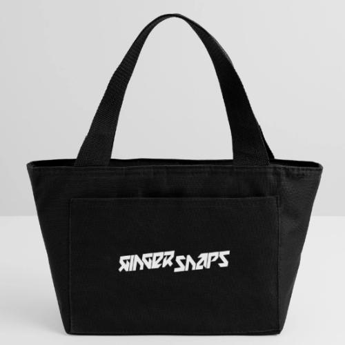 Ginger Snap5 logo (one line white) - Recycled Insulated Lunch Bag