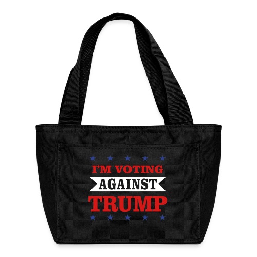 Im Voting Against Trump - Recycled Insulated Lunch Bag