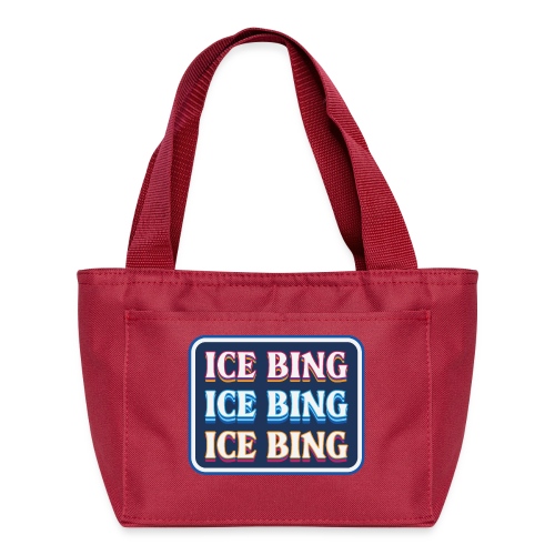 ICE BING 3 rows - Recycled Lunch Bag