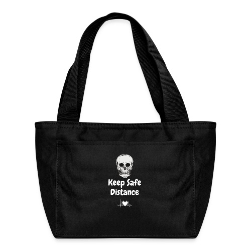 Keep Safe Distance - Recycled Lunch Bag