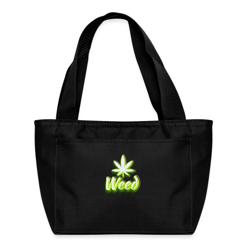 Cannabis Weed Leaf - Marijuana - Customizable - Recycled Lunch Bag