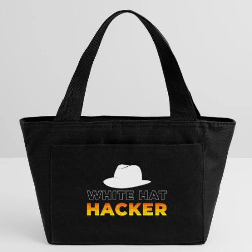White Hat Hacker - Recycled Insulated Lunch Bag