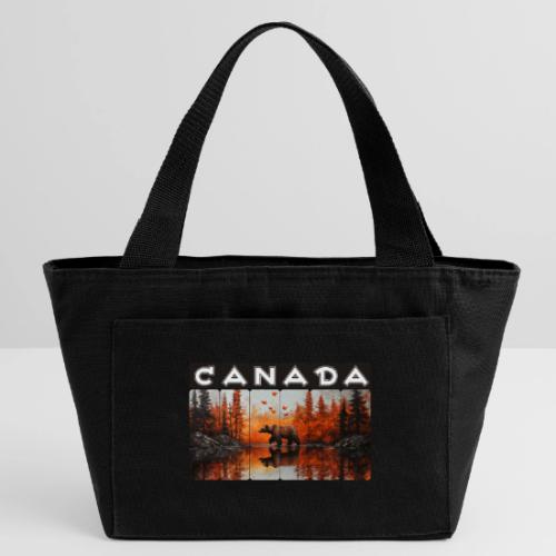 Canada Wilderness Art - Recycled Insulated Lunch Bag