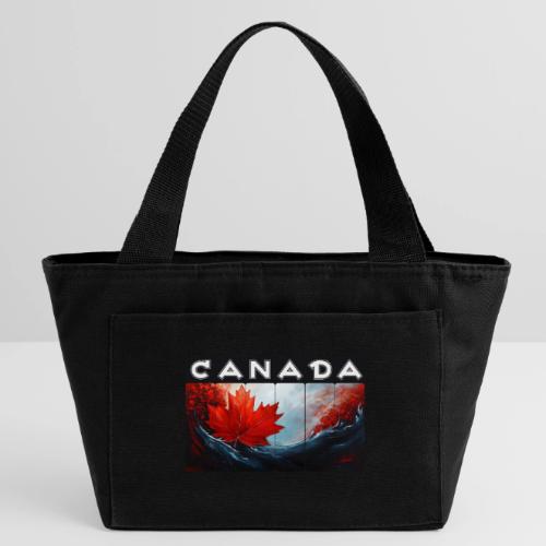 Canada Icon in Color - Recycled Insulated Lunch Bag