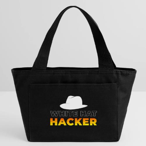 White Hat Hacker - Recycled Insulated Lunch Bag