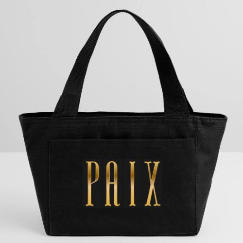 Golden Peace - Recycled Insulated Lunch Bag