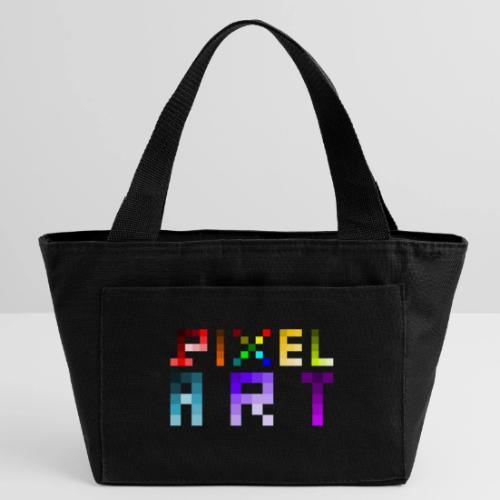 Pixel Art Spectrum - Recycled Insulated Lunch Bag