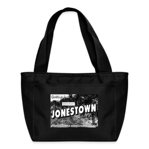 Jonestown Postcard - Recycled Insulated Lunch Bag