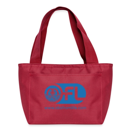 Observations from Life Logo with Web Address - Recycled Insulated Lunch Bag