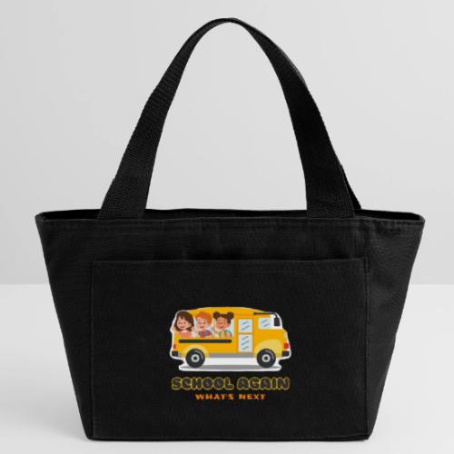 first day of school outfit- school again - Recycled Insulated Lunch Bag