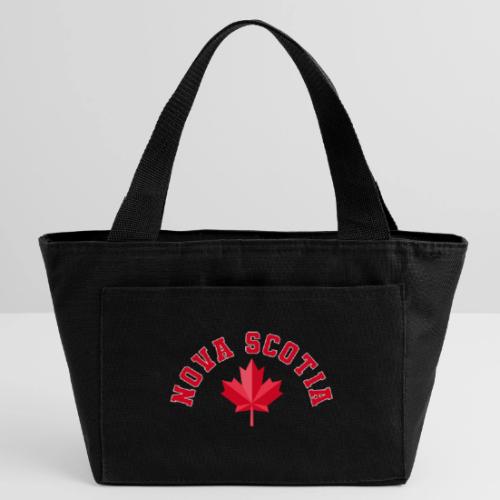 Nova Scotia with maple leaf - Recycled Insulated Lunch Bag