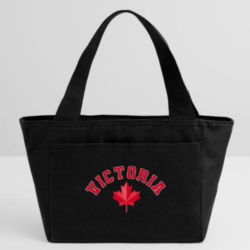 Victoria with maple leaf - Recycled Insulated Lunch Bag