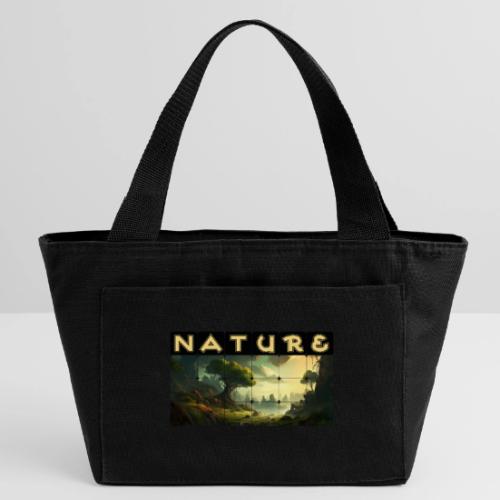 Whispers of Green Peaks - Recycled Insulated Lunch Bag