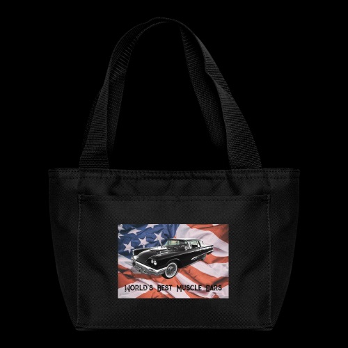World's Best Muscle Cars - Recycled Insulated Lunch Bag