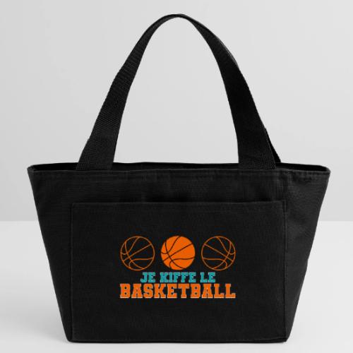 I love basketball - Recycled Insulated Lunch Bag