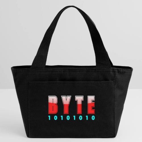 BYTE Binary Code Design - Recycled Insulated Lunch Bag