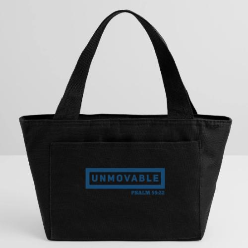 Unmovable: Psalm 55:22 - Recycled Insulated Lunch Bag