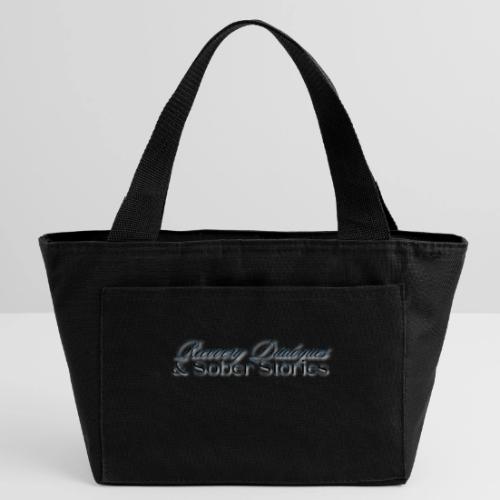 Recovery Dialogues and Sober Stories Official Logo - Recycled Insulated Lunch Bag