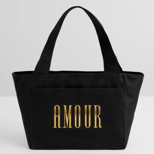 Golden Love - Recycled Insulated Lunch Bag