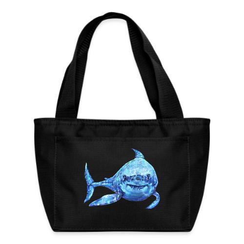sharp shark - Recycled Insulated Lunch Bag